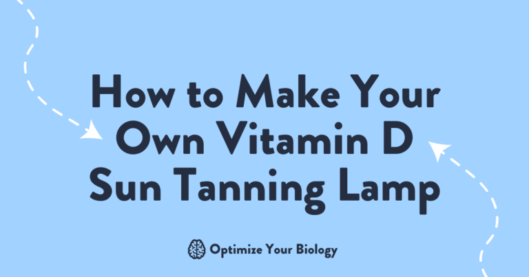 How to Make Your Own Vitamin D Sun Tanning Lamp