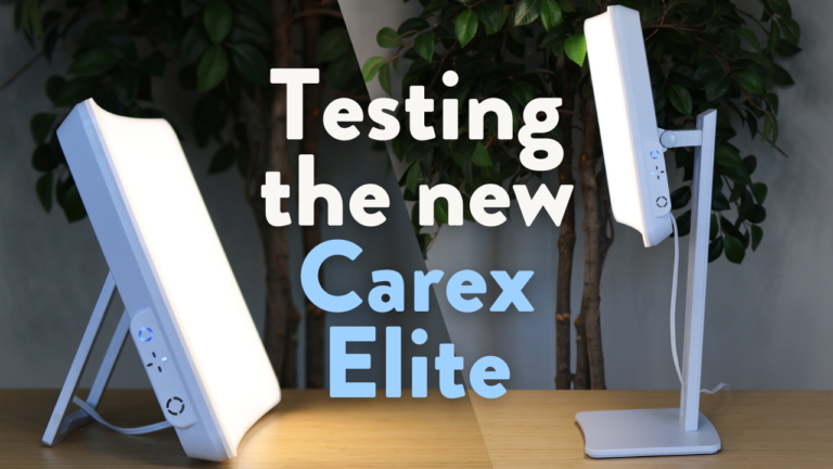 Testing Carex’s New Day-Light Elite SAD Lamp