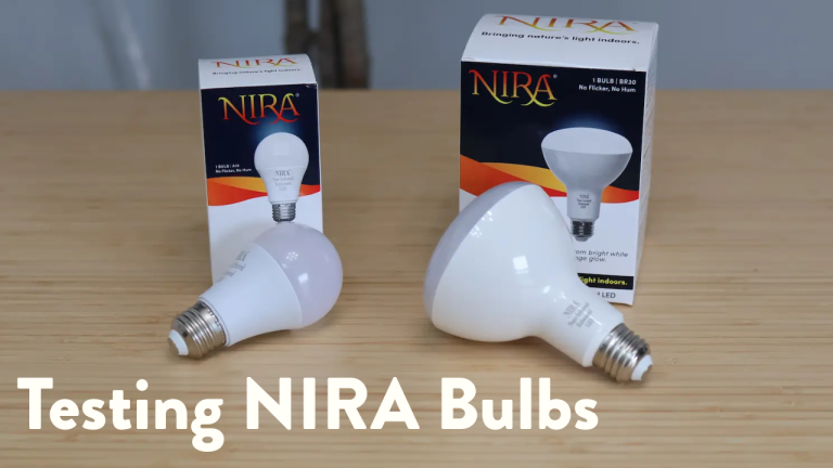 Testing the NIRA Light Bulbs! And… I’m Very Disappointed.