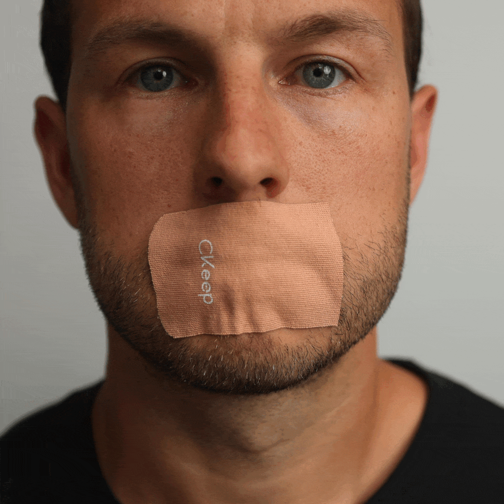 mouth tape gif