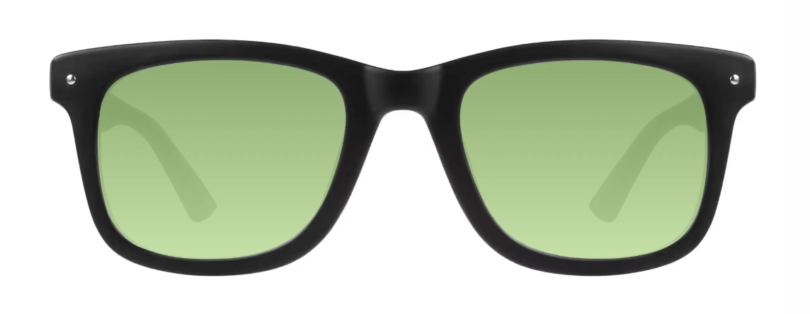 Zenni Light green tint lenses