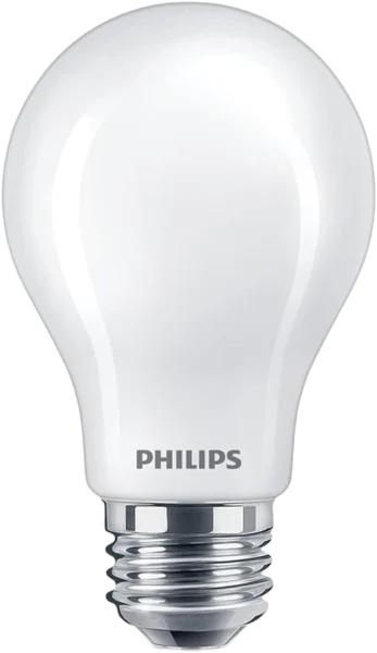 Philips Ultra Definition 5000K A19 8W Frosted Glass